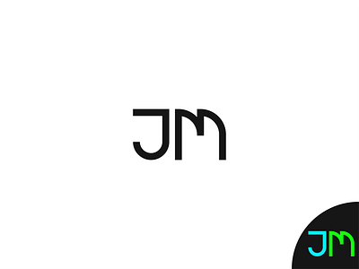 JM Logo branding dailylogo dailylogochallenge design faizanscreativelab graphicdesign logodesign logodesignchallenge logodesigns minimalism modernlogo