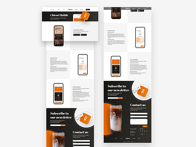 Chicori Marketing Website | Mobile App app branding design desktop graphic design illustration logo mobile ui ui design ux ux design web web page website