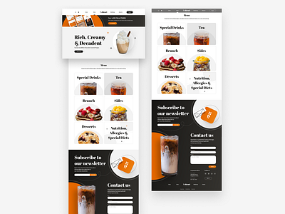 Chicori Marketing Website | Menu