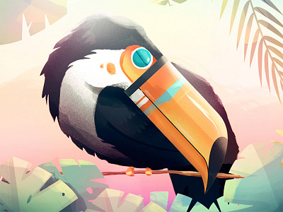 Strange Birds - Icon after animation app design game icon illustration imessage ios motion sticker ui
