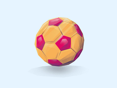Football ⚽️ 2d animation design effects football gradient motion photoshop shapes styleframe texture vector
