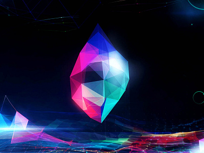 VR Environment - Magical Crystal 💎 360 concept design environment motion oculus reality styleframe ui virtual vive vr