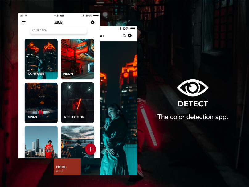 Detect The Color Detection App by Ariana M. Davis on Dribbble