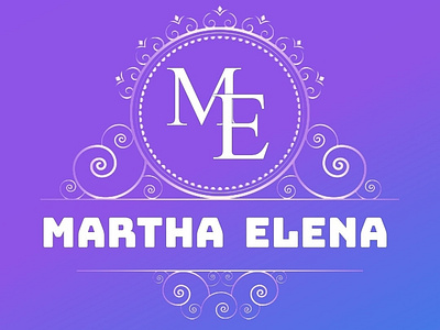 Logo Design: Martha Elena branding logo