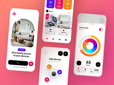 Huis - Smart Home App UI Kit
