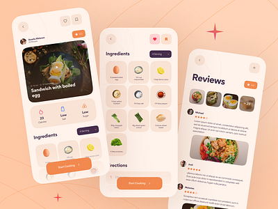 Appétit - Food Recipes App UI Kit