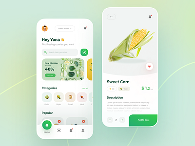 Grofast! - Fresh Grocery App UI Kit
