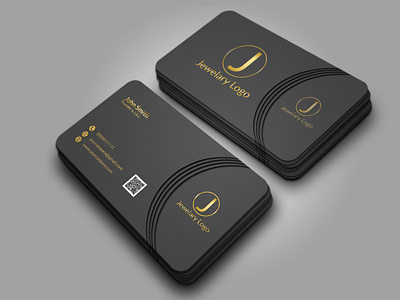 Modern and luxury business card design