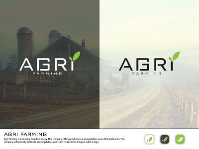 Agri Farming concept logo