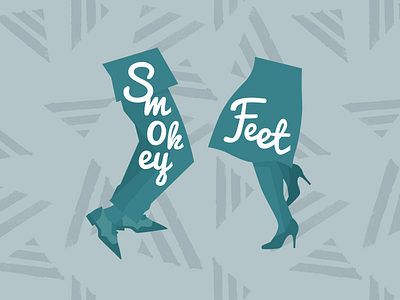 Smokey Feet dancing feet illustration legs lindyhop smokey swingdance