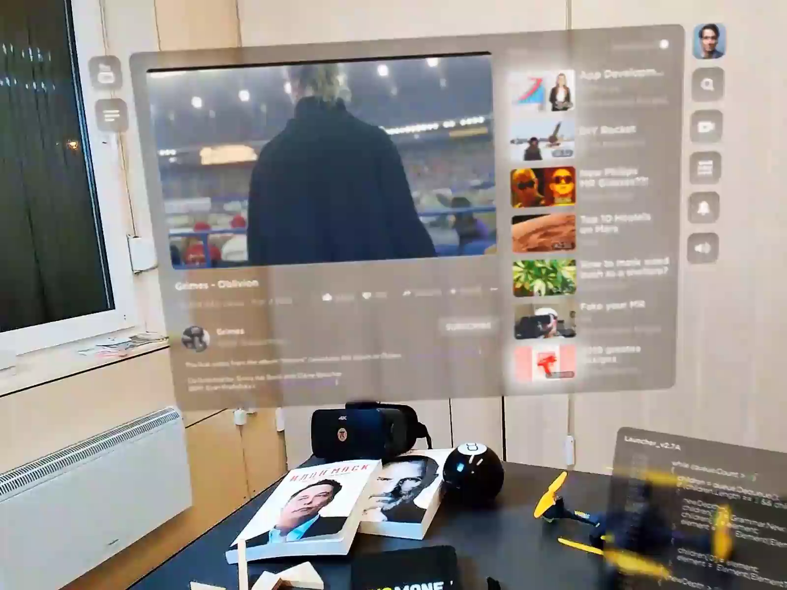 Mixed Reality UI Concept by Wimble on Dribbble