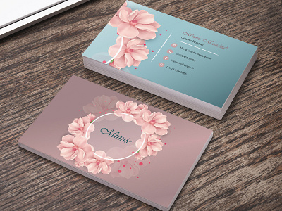 Graphic Designer "BUSINESS CARD DESIGN" branding business card business card design business logo businesscard card design creative creativity design female feminine design graphic design graphic designer graphicdesign logo