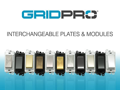 GridPro - Interchangeable Plates & Modules 3d adobe after animated animation art click design effects graphic smart video