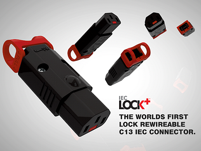 IEC Lock+ Rewireable 3d adobe after effects animated animation c4d cinema 4d design experience graphic website