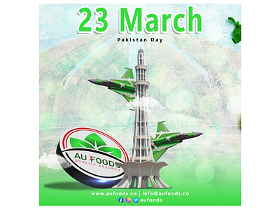 23 March Pakistan Social media Post design