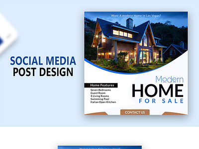 Real Estate Post Design for Social media