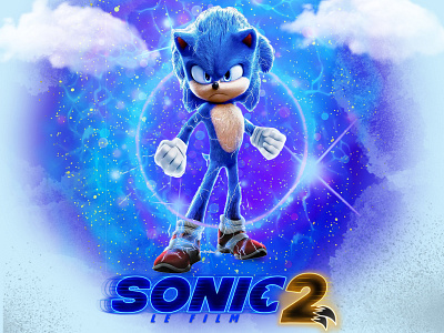 Sonic Movie Post Design