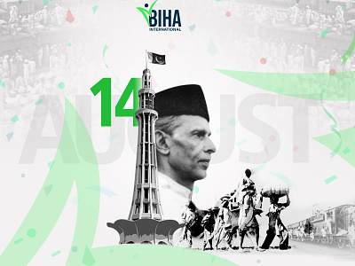 Pakistan Independence Day 14 14 august 14 august day cover day graphic design independence independence day instagram post pakistan pakistan day pakistan independence pakistan independence day poster design social media post ui