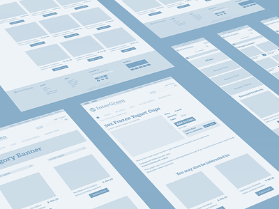 Wireframes concept mobile process ui ux web wireframe