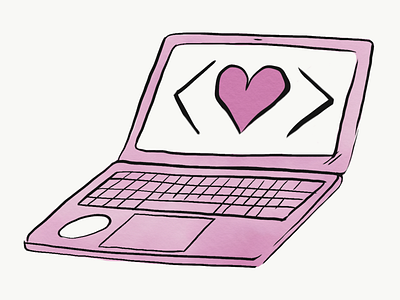 Hackentine's Day code code as craft code love gdi girl develop it hackentines day laptop