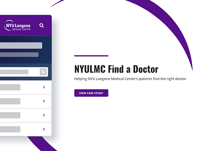 Find a Doctor Website abstract branding design doctor logo medical mobile purple typography ui vector webflow
