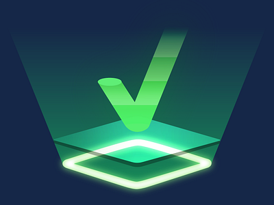 Checkmarks check checkmark design glow green illustration status vector