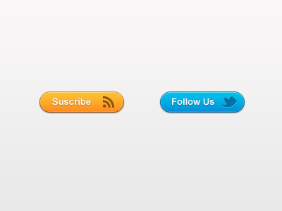 Buttons buttons suscribe twitter ui