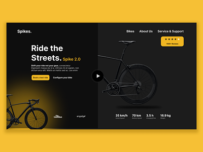 Spikes Landing Page