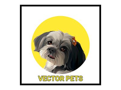 VECTOR PETS petcartoon petportrait pets petshop vector artwork vectorart