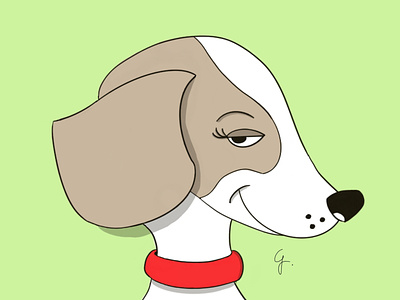 April cartoon cartoon illustration dog dog cartoon dog drawing illustration illustrazioni sketchbook