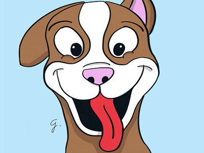 Spike cartoon cartoon illustration dog dog cartoon dog drawing illustration illustrazioni pitbull sketchbook