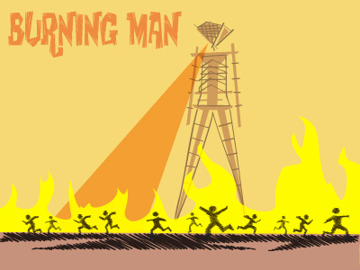 Burning Man burning man hippies hippy lsd marijuana pot shrooms trippy