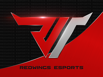 Redwings Esports Logo design esport logo esportlogo esports esports logo illustration logo ui