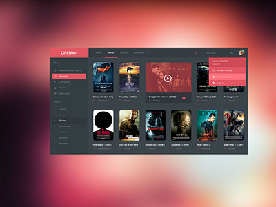 CINEMATV Movie Dashboard