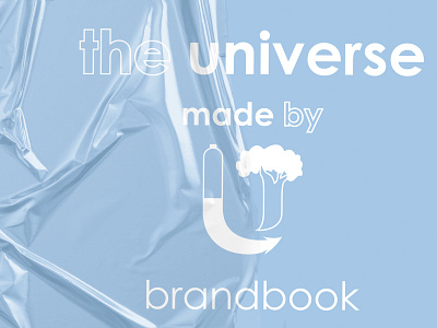 Logo for The Universe: made by you brandbook branding design e commerce ecology figma graphic design illustration illustrator logo made by you photoshop plastic recycling sport the universe ui web design