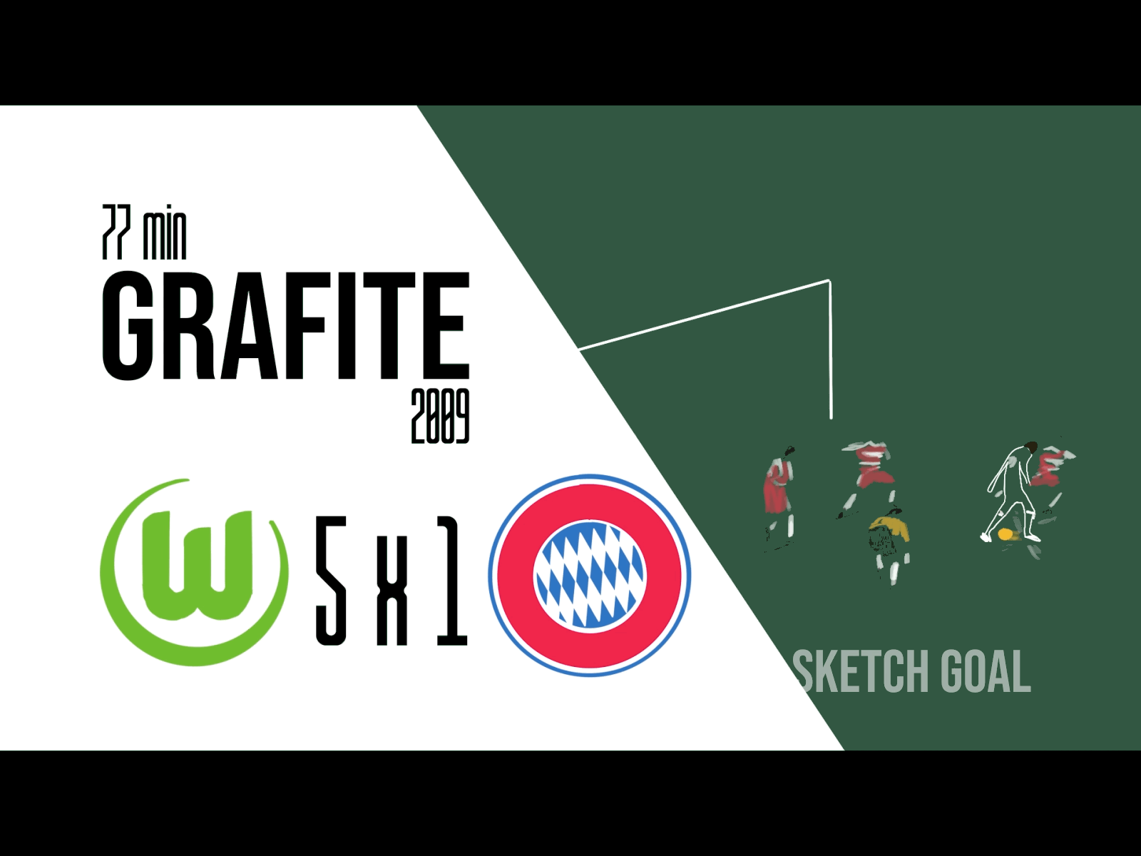 Animation – Grafite wonder goal – Wolfsburg 5 x 1 Bayern 2009 animation bayern bundesliga football grafite soccer wolfsburg