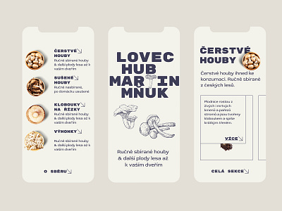 MUSHROOM HUNTER 🍄 app appdesign eshop layout mobile design mushrooms product design product detail typography ui uiux ux webdesign