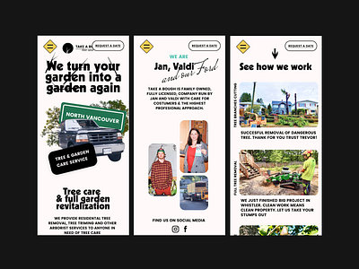 Vancouver gardeners landing page lettering mangoweb mobile phone product product design typography ui ui design uiux ux design vancouver web webpage