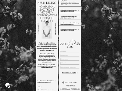 KRUH FINE DINING app branding design landing page layout logo mircosite mobile product product design type typeface typo typography ui design uiux ux design web webpage