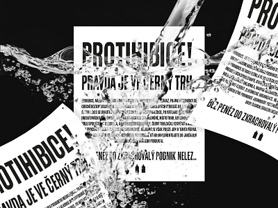 Protihibition design display font glyph poster type typeface typo typography