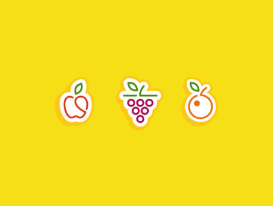 Fruits icons