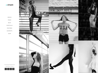 TheSimple - WP Theme - Creative Portfolio Agency