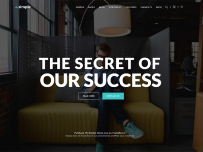 TheSimple - WP Theme - Agency Template