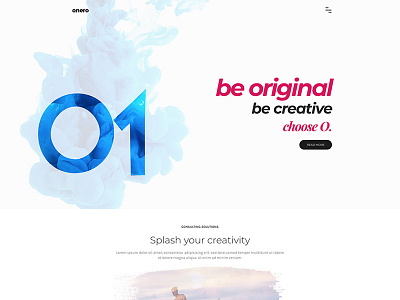 Onero | Creative Portfolio Theme for Professionals creative designer freelancer themeforest themes wordpress
