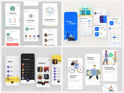 ⚡️ Top Four Shots of 2020 2020 design 2020 trends app clean creative design illustration interface modern top 4 typography uiux