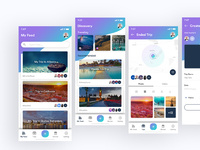 Trip App by M S Brar for Master Creationz on Dribbble