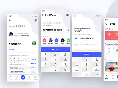 Paytm Redesign app clean concept design money paytm paytm wallet redesign simple verfication wallet