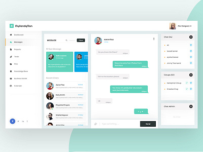 Messenger Redesign concept by Zihad Islam on Dribbble