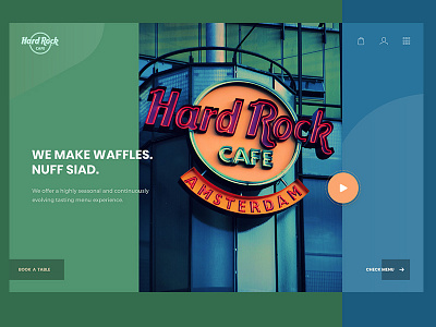 Hard Rock Cafe Redesign