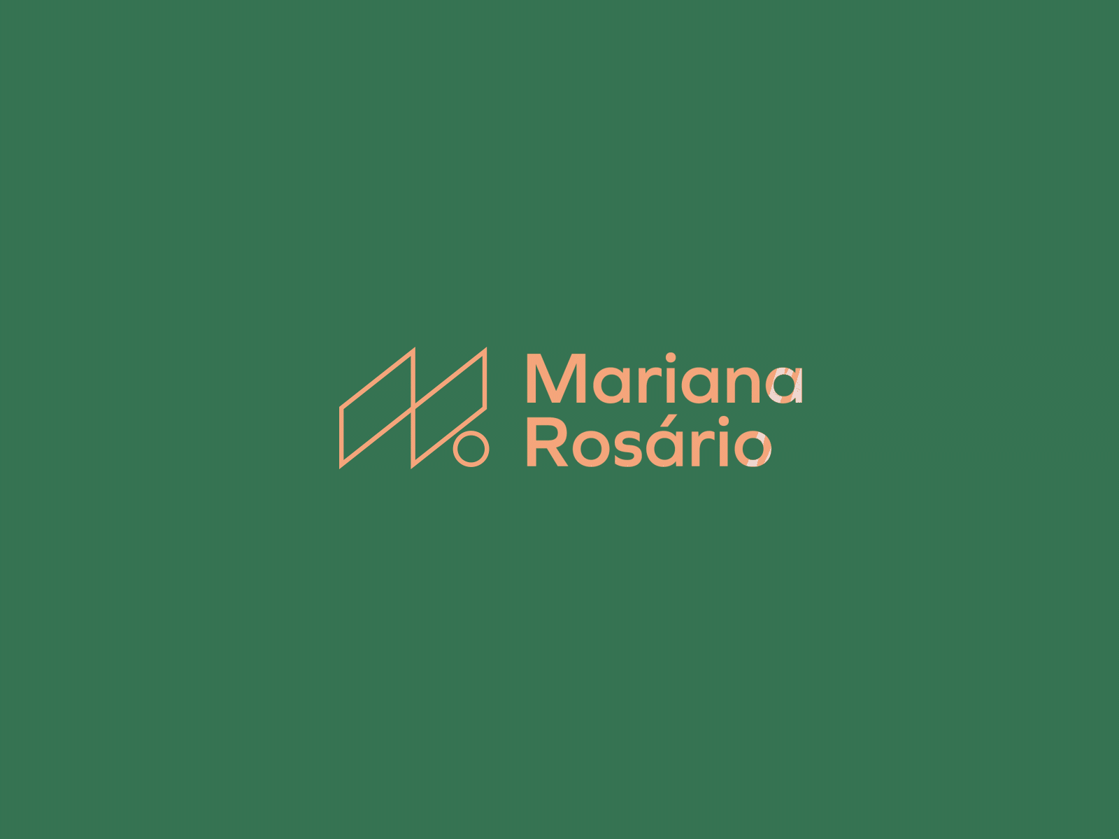 Mariana Logo Reveal ae aftereffects animation flat gif logo motion motion graphics smooth